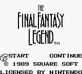 Final Fantasy Legend EasyType